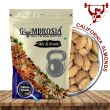 A bag of California Almonds.
